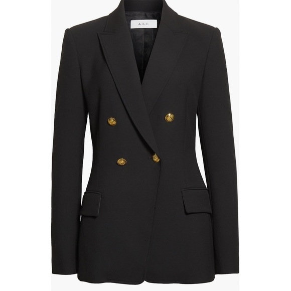 A.L.C. Jackets & Blazers - A.L.C. Sedgwick Black Double-Breasted Women's Blazer​